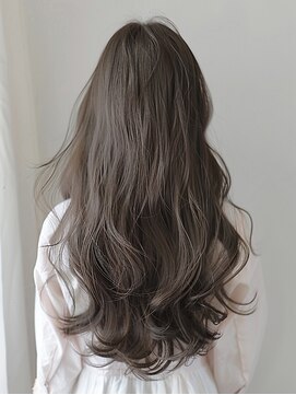 クラン 岡本(Chlan) ゆるふわニュアンスカール×オリーブベージュ