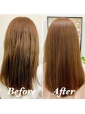 髪質改善カラー