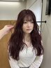 【miyu指名限定】ブリーチなしダブルカラー （イルミナ）+TR 17270 → 