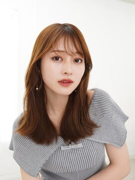 ラフィス ヘアー ピーチ 岡山店(La fith hair peach) 【La fith】ゆるふわヘア×シースルーバング