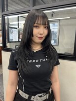 ニコ トウキョウ ヨコハマ(nico)&nbsp;レイヤーカット/デザインカラー/ウェットヘア/オリーブベージュ