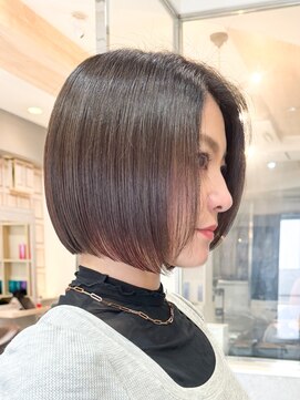 ボーテコンシェル 錦糸町(beaute concier) ミルクティーベージュダブルカラーインナーカラーケアブリーチ