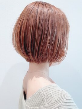 セイドット オモテサンドウ(Say. omotesando) say.黒髪ボブルフネビージュ小顔ワンレンミルクティーベージュ