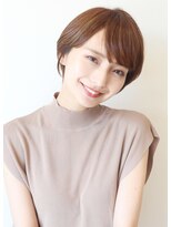 アイ(I.)&nbsp;【 Ｉ. 】30代からの襟足すっきり前下がりショートボブ　川口