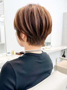 ネイロ 北千住(NeiRo) 大人ショートボブ丸みショートカットマッシュショート前髪あり