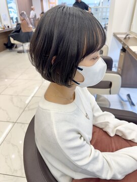 アッシュ 下北沢店(Ash) 短過ぎないショートボブ
