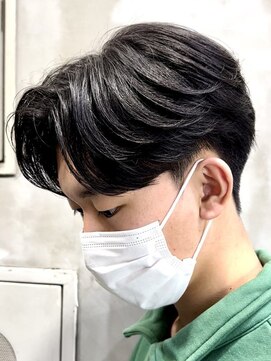 メンズヘアセンス 渋谷(MEN'S HAIR SENSE) 【お客様メンズヘア】毛流れセンターパート［渋谷駅/メンズ］