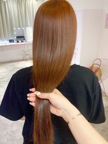 ゲームバイアランスミシー 心斎橋(GAME by Alan Smithee)&nbsp;オレンジブラウン/暖色/ブリーチなしダブルカラー/髪質改善