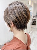 大人可愛いショートスタイル/ショートスタイル