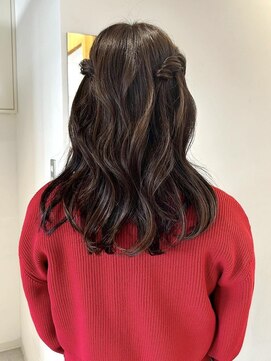 ムーン バイ ケンジ(moon by KENJE) 【nanaka】ヘアセット/ハーフアップ/結婚式アレンジ