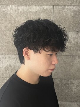 ニアウ 伊勢崎連取店(Niau) シャドウパーマルーズパーママッシュウルフ波巻きパーマ