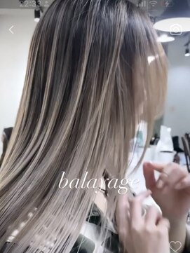 ラキング ギンザ トウキョウ(LAKING GINZA) くびれヘア/アプリコットオレンジ/夏/ハイライトカラー[銀座駅]