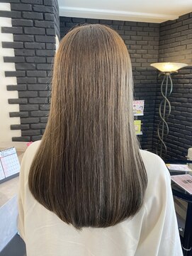 ヘアーアンドカラー ルジャルダン 葛西店(le jardin) シームレスストレート×イルミナカラー