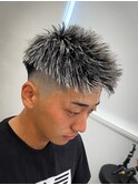 ホワイトハイライト×フェードジェット