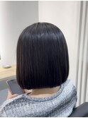 艶感ストレートボブ
