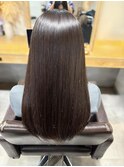 縮毛矯正×ロングヘア