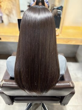 レオン(Re:ON) 縮毛矯正×ロングヘア