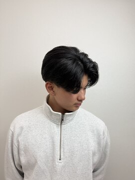 ステージ(STAGE) 本厚木メンズ　センターパート　ニュアンスパーマ