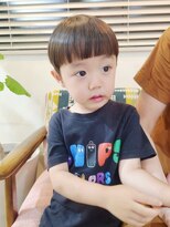 スーハ 恵比寿(SUUHA)&nbsp;キッズカット/ブロックなしのショートマッシュ/幼児子連れOK