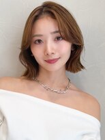 アグノス 青山(Agnos) 大人ボブ切りっぱなしボブレイヤーボブ外ハネボブくびれボブ