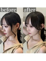 メラク(Merak)&nbsp;《顔まわり》小顔見えNo.1！垢抜ける顔まわりレイヤーカット