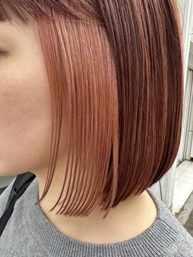 インビテーション(invitation) インナーカラー・イヤリングカラー・ピンクベージュ