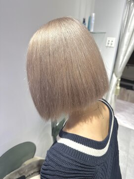 ジーナ 渋谷本店(Zina) 髪質改善＊ミルクティーベージュ＊【Zina渋谷本店】