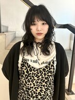 ゼスト ジグ(ZEST ZIGU)&nbsp;ミディアムレイヤーハッシュカットシャギーウルフ吉祥寺《宮坂》