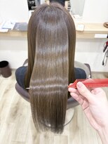 リトルストーン(little stone)&nbsp;オリーブベージュ/オリーブグレージュ/ロング/髪質改善/新札幌