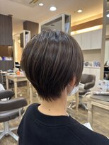 アルターリール(aL ter Rire)&nbsp;着物ヘア/ダークアッシュ/ミディアムレイヤー カット/鎌取