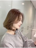 レイヤーカット/ワンホンヘア/韓国ヘア/顔まわり/大阪/梅田