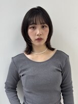 ヴェイン 渋谷(vain)&nbsp;ウルフレイヤーがかわいい！小顔見せ抜群レイヤーボブ◎