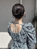 ヒャッカ(hyakka)&nbsp;シンプル上品！シニヨンヘア