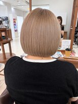 ミニヨン バイ ハピネス 高の原店(mignon by Happiness) カットダブルカラー髪質改善トリートメント