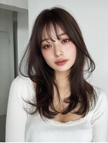 アブニール 柏たなか店(AVENIR)&nbsp;ダークパープル/ナチュラルショート/ミルクブラウン/夏/柏たなか