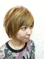 フェリシータ 緑地公園店(felicita) ショートに似合うハイトーンハイライト★