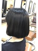 お客様スタイル ツヤボブ