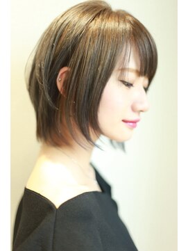 リノ 吉祥寺(Lino kichijoji) 透明感カラー×ひし形ショート　Lino by U-REALM