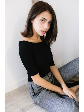 ロロネー(Lolonois) 【Lolonois】黒髪切りっぱなしボブ