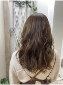 ミルクティーブラウン 黒髪卒業 透明感カラー 髪質改善