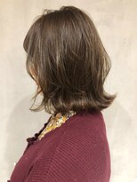 アルバム 渋谷パルコ(ALBUM)&nbsp;くびれレイヤーボブ_毛先パーマことりベージュ_ba266742