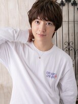 モッズヘア メン 上尾東口店(mod's hair men) ≪mod's men≫マット質感で優し気サイドパートショートB