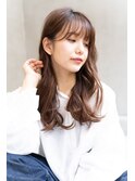 ACE モカアッシュ×大人可愛いシースルーバング