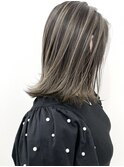 バレイヤージュ×切りっぱなしボブ×四日市