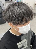 波巻きスパイラル/ツイストスパイラル/ツーブロック/マンバン
