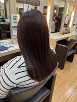 アローズ ステラプレイス店(HELLO'S) 酸熱トリートメント×セミロング