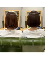 ヘアサロン ナノ(hair salon nano)&nbsp;ツヤ◎王道ボブ
