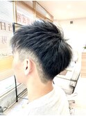 ツーブロックベリーショート