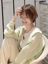 ロアー ヘアー マックイーン 流山おおたかの森店(RAWR hair McQueen)&nbsp;【RAWR】ひし形_くびれショート_シースルーバング