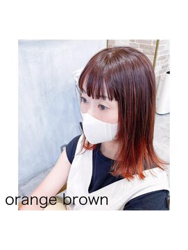 ヴィータ 白金(vi ta) オレンジカラーミディアムスタイル